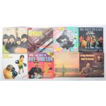 ROCK & ROLL / POP - MIXED GROUP OF EIGHT VINYL RECORD ALBUMS