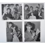 THE BEATLES - RARE SET OF FOUR PHOTOGRAPHS FROM NORTHWICH