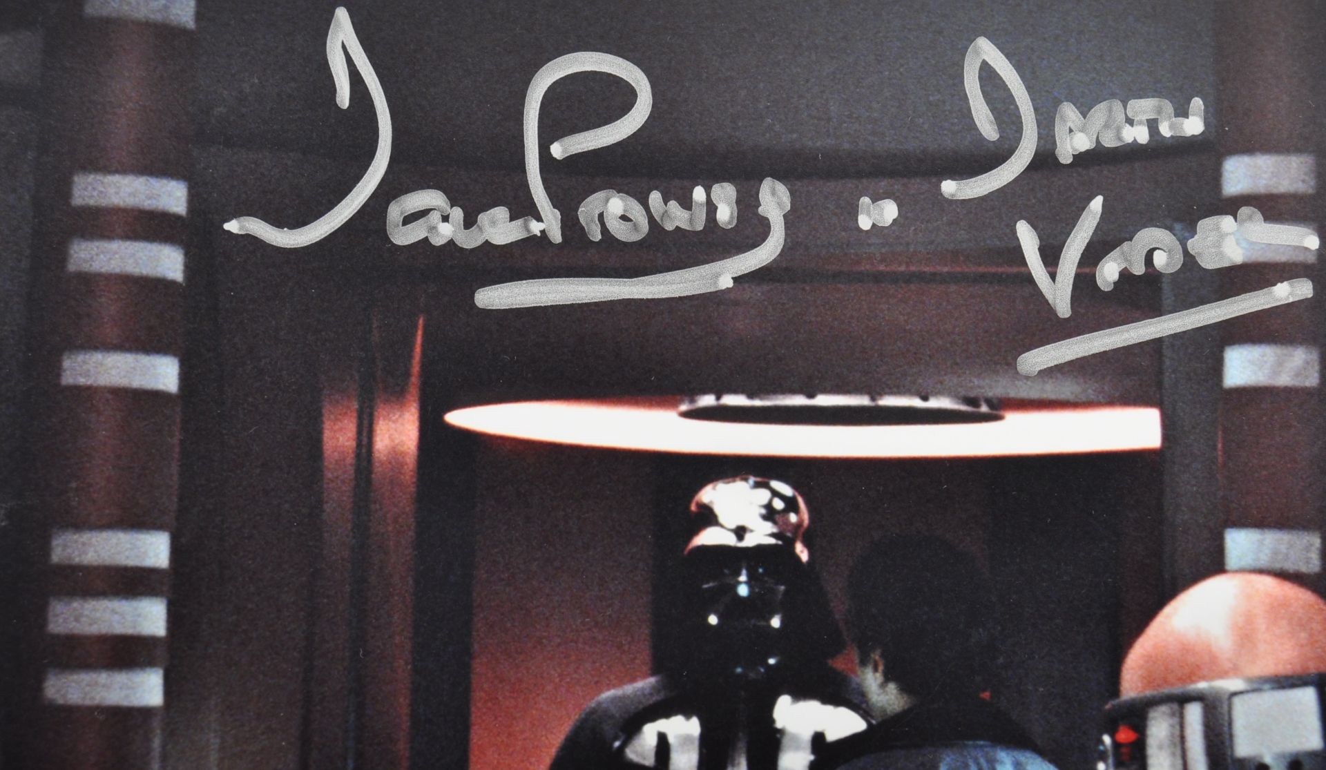 FROM THE COLLECTION OF DAVE PROWSE - DUAL STAR WARS SIGNED PHOTO - Image 2 of 3