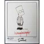 THE SIMPSONS - NANCY CARTWRIGHT - BART SIMPSON SIGNED PHOTO