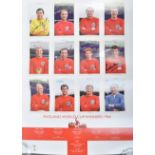 WORLD CUP 1966 - ENGLAND SQUAD - MULTI-SIGNED POSTER