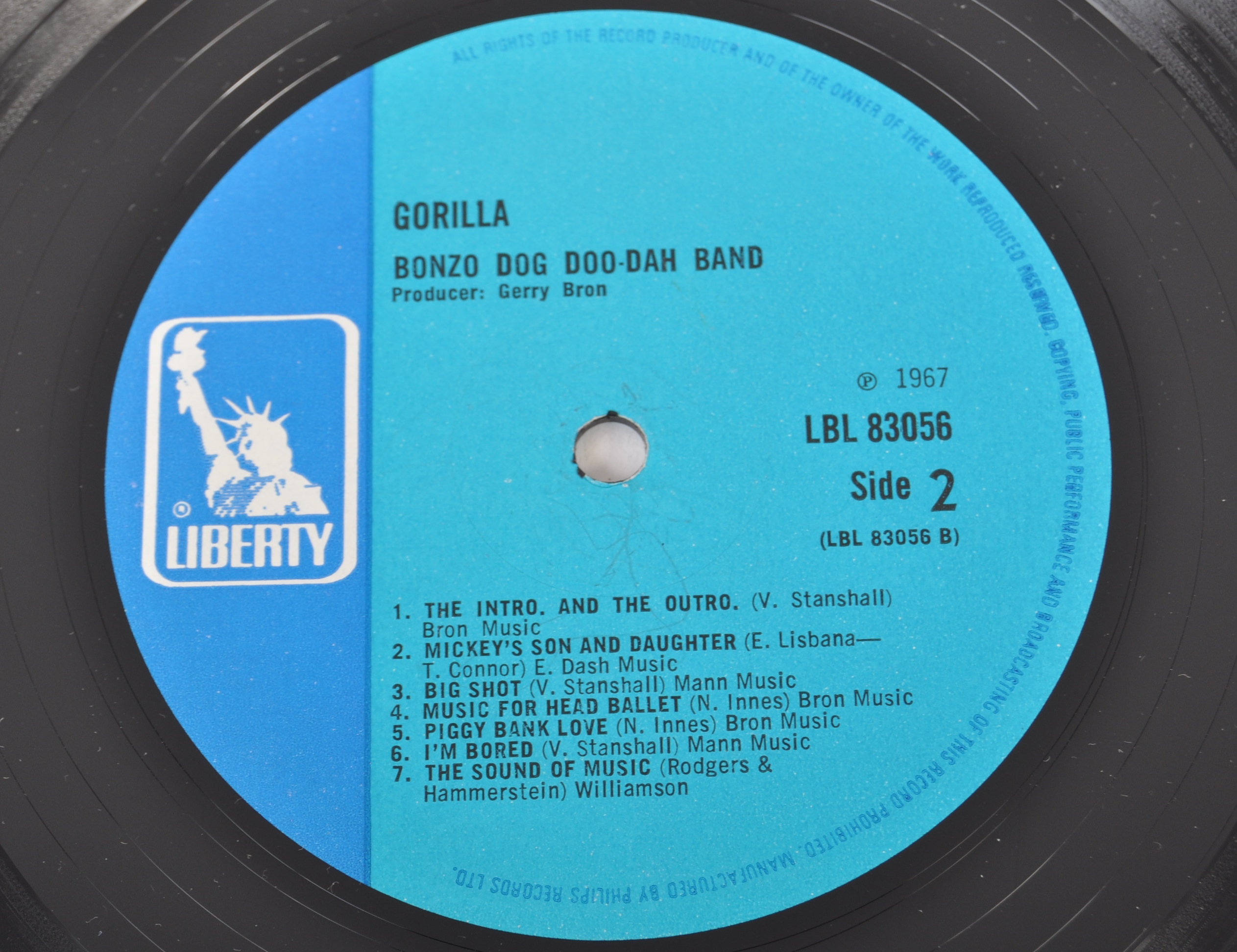 BONZO DOG BAND - GORILLA - 1967 MONO LIBERTY RELEASE - Image 4 of 4