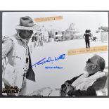 STAR WARS - ROBERT WATTS (PRODUCER) - SIGNED PHOTOGRAPH