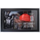 ANTHONY JOSHUA - HEAVYWEIGHT CHAMPION BOXER - SIGNED GLOVE