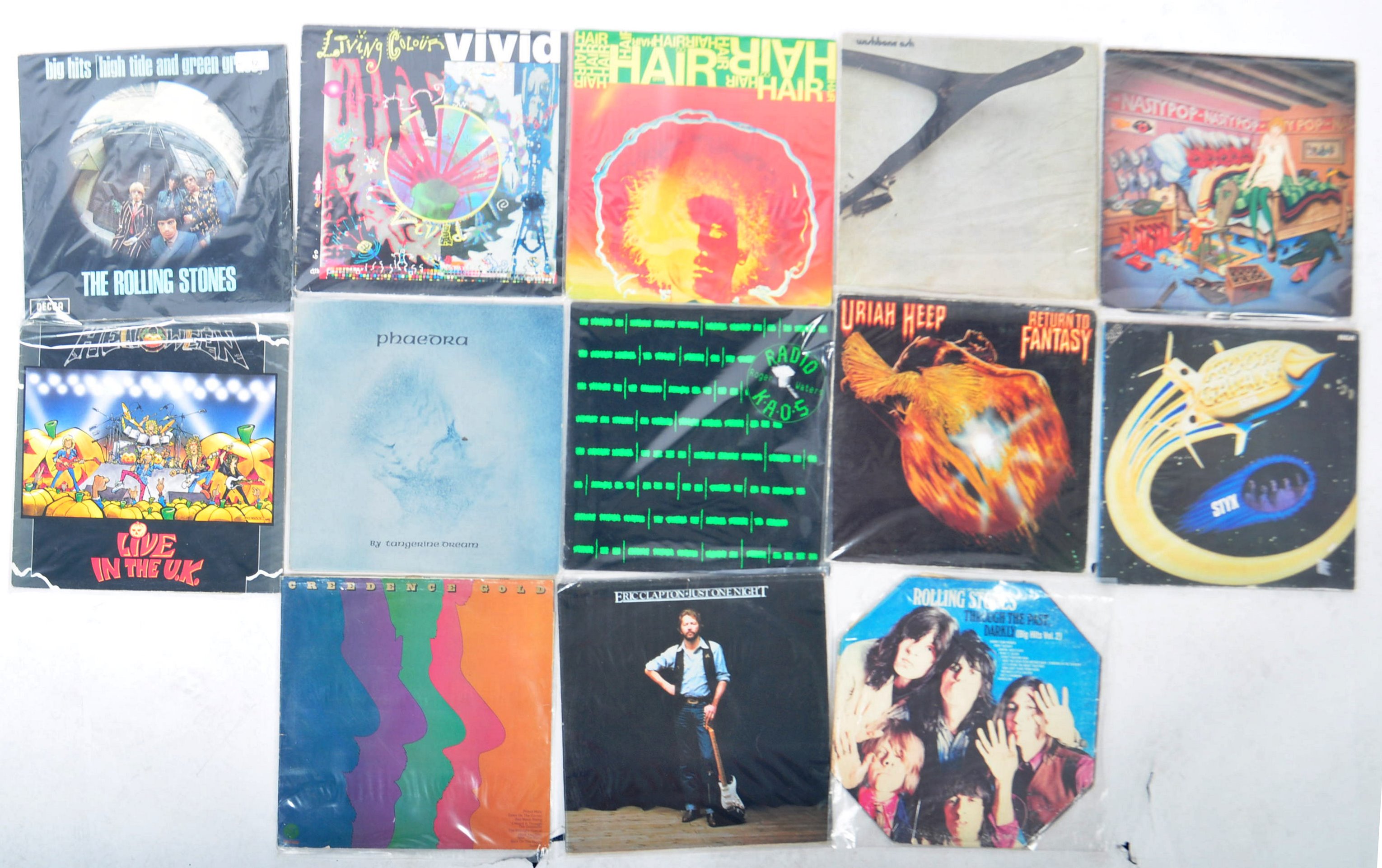 ROCK / BLUES ROCK / CLASSIC ROCK MIXED GROUP OF VINYL RECORDS