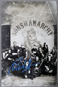 SONS OF ANARCHY - CHARLIE HUNNAM - SIGNED PHOTOGRAPH