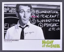 PETER WYNGARDE - NIGHT OF THE EAGLE (1962) - SIGNED PHOTO