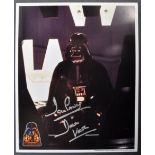 FROM THE COLLECTION OF DAVE PROWSE - OFFICIALPIX SIGNED PHOTO