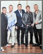 SPANDAU BALLET - RARE FULL BAND SIGNED PHOTOGRAPH