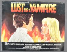 LUST FOR A VAMPIRE (1971) HAMMER HORROR - ORIGINAL BROCHURE