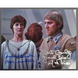 STAR WARS - RETURN OF THE JEDI - DUAL SIGNED PHOTOGRAPH