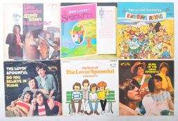 THE LOVIN' SPOONFUL - GROUP OF SIX VINYL RECORD ALBUMS