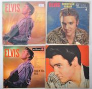 ELVIS PRESLEY GROUP OF THREE VINYL RECORD ALBUMS