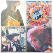 BOB DYLAN GROUP OF FOUR VINYL RECORD ALBUMS