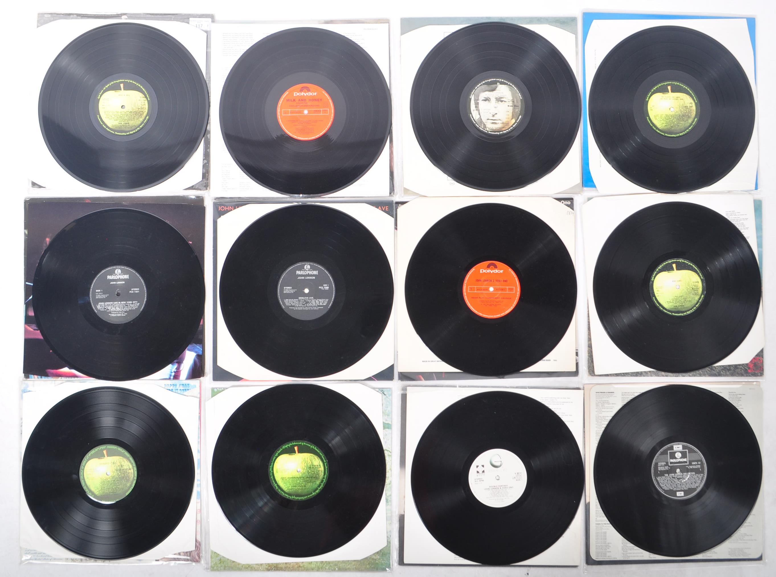 JOHN LENNON PLASTIC ONO BAND GROUP OF TWELVE VINYL RECORD ALBUMS - Image 3 of 3