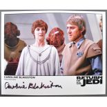 STAR WARS RETURN OF THE JEDI - CAROLINE BLAKISTON - AUTOGRAPH