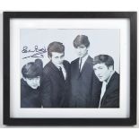 THE BEATLES - PETE BEST - GREAT AUTOGRAPH PRESENTATION