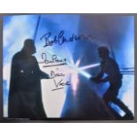STAR WARS - DAVE PROWSE & BOB ANDERSON - SIGNED PHOTO