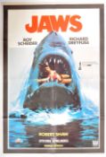 JAWS (1975) - ORIGINAL TURKISH CINEMA ADVERTISING POSTER