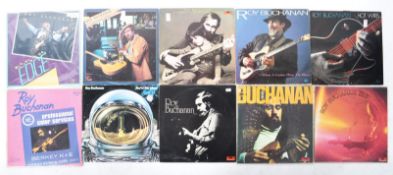 ROY BUCHANAN - GROUP OF TEN VINYL RECORD ALBUMS