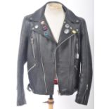 THE SEX PISTOLS / PUNK ROCK - ORIGINAL PAINTED LEATHER JACKET