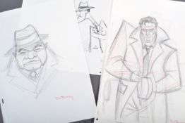 GANGSTERS - GARY KURTZ - COLLECTION OF ANIMATION ARTWORK