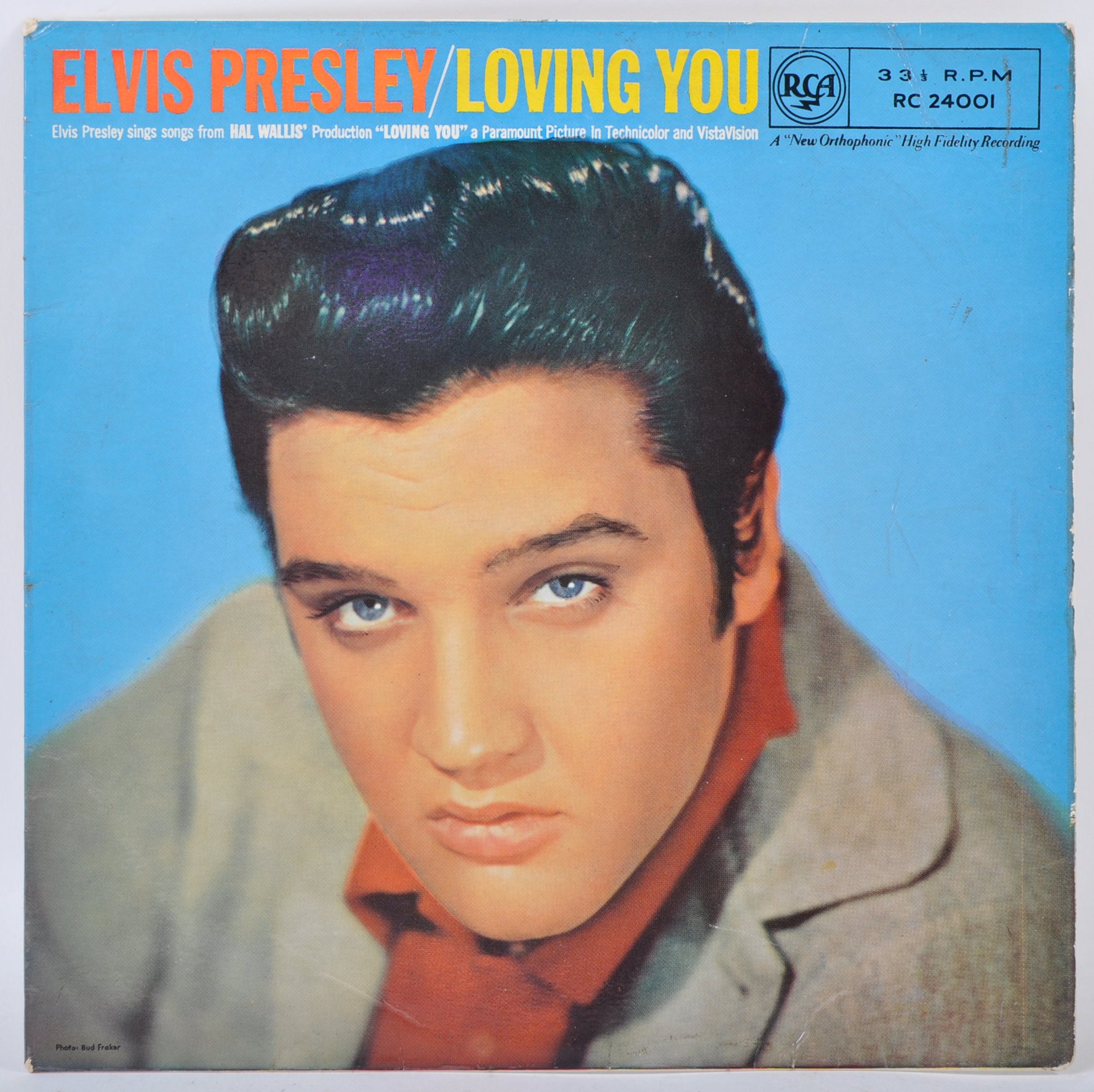 ELVIS PRESLEY - LOVING YOU - 1957 10" RCA LABEL RELEASE
