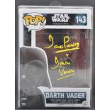 FROM THE COLLECTION OF DAVE PROWSE - STAR WARS SIGNED FUNKO