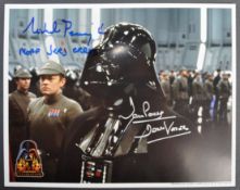 FROM THE COLLECTION OF DAVE PROWSE - DUAL SIGNED PHOTOGRAPH