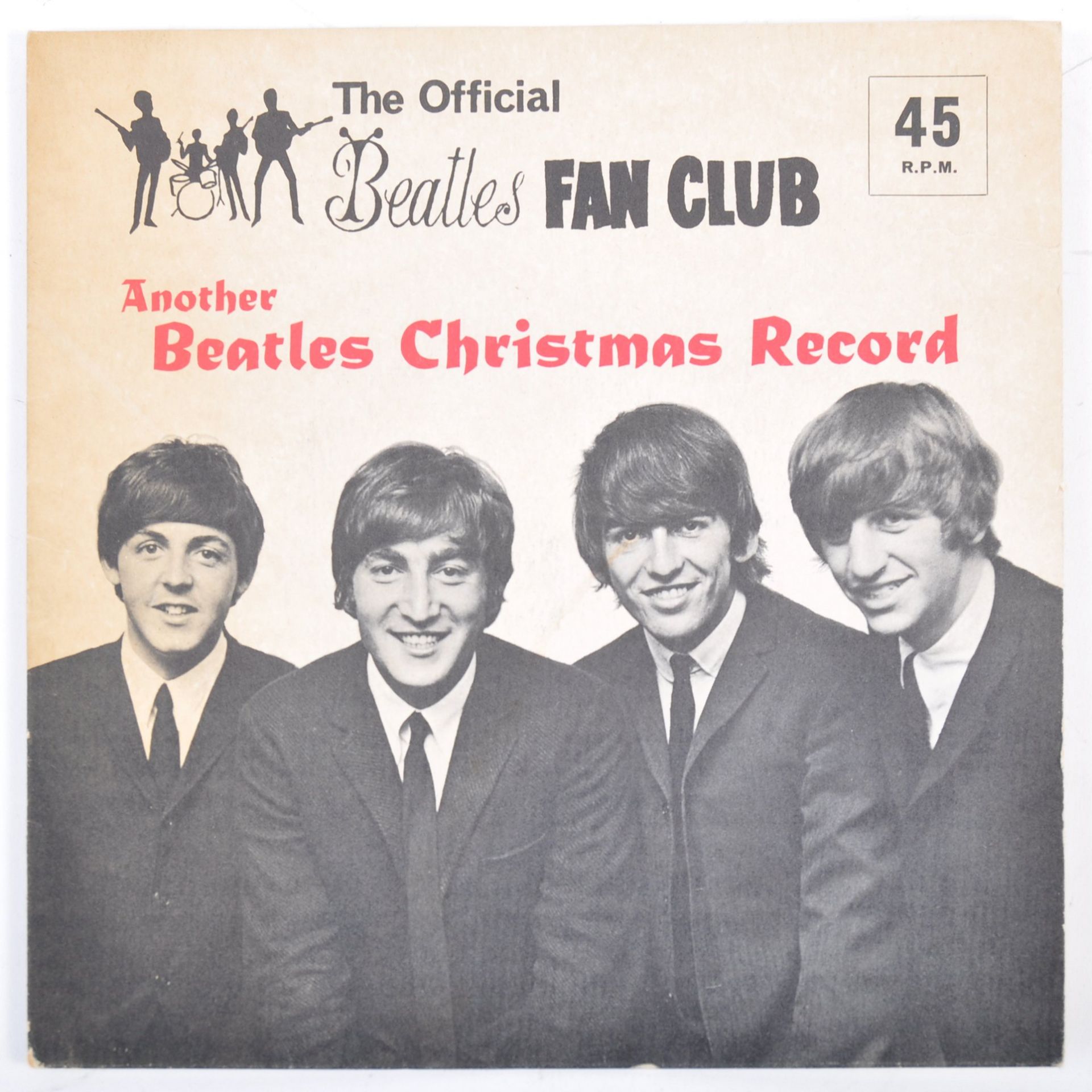 THE BEATLES - 1964 CHRISTMAS FLEXI DISC