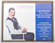 QUEEN - FREDDIE MERCURY - ALBUM - ORIGINAL POSTER