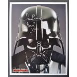 DAVE PROWSE - STAR WARS - DARTH VADER SIGNED 8X10"