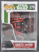 FROM THE COLLECTION OF DAVE PROWSE - STAR WARS SIGNED FUNKO