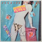 THE ROLLING STONES - UNDER COVER - RONNIE WOOD SIGNED LP RECORD