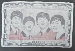 THE BEATLES - ORIGINAL 1960S ULSTER LINEN TEA TOWEL