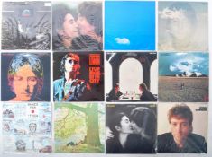 JOHN LENNON PLASTIC ONO BAND GROUP OF TWELVE VINYL RECORD ALBUMS