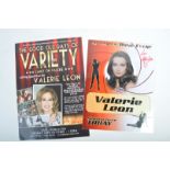 FROM THE COLLECTION OF VALERIE LEON - PROMOTIONAL POSTERS