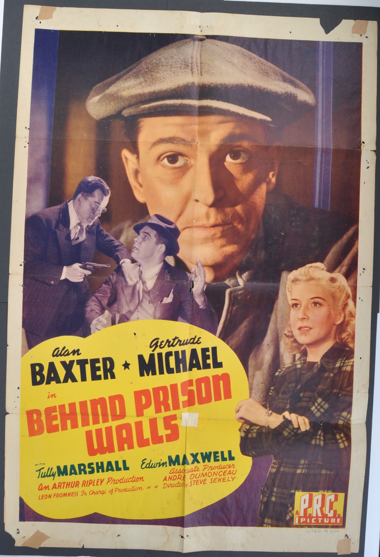 COLLECTION OF ASSORTED VINTAGE MOVIE CINEMA POSTERS - Image 3 of 5