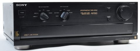 SONY HI-FI SPONTANEOUS TWIN DRIVE STEREO AMPLIFIER TA-F670ES