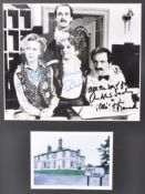 FAWLTY TOWERS (1975 BBC) - FULL CAST AUTOGRAPHED PHOTOGRAPH