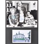 FAWLTY TOWERS (1975 BBC) - FULL CAST AUTOGRAPHED PHOTOGRAPH