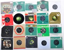 THE BEATLES - SELECTION OF 45 7" SINGLES AND EP'S