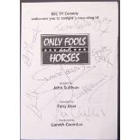 ONLY FOOLS & HORSES - ORIGINAL AUTOGRAPHED BBC PROGRAMME