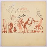 GENESIS - A TRICK OF THE TAIL - RARE SIGNED VINYL RECORD LP