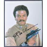 STAR WARS - BILLY DEE WILLIAMS - INCREDIBLE SIGNED PHOTO