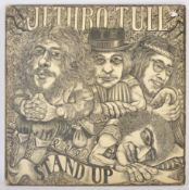 JETHRO TULL - STAND UP - LATER PRESSING PINK ISLAND LABEL WITH POP UP SLEEVE