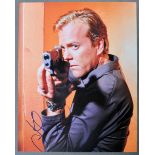 ' 24 ' - KIEFER SUTHERLAND - AUTOGRAPHED 10X8" PHOTO