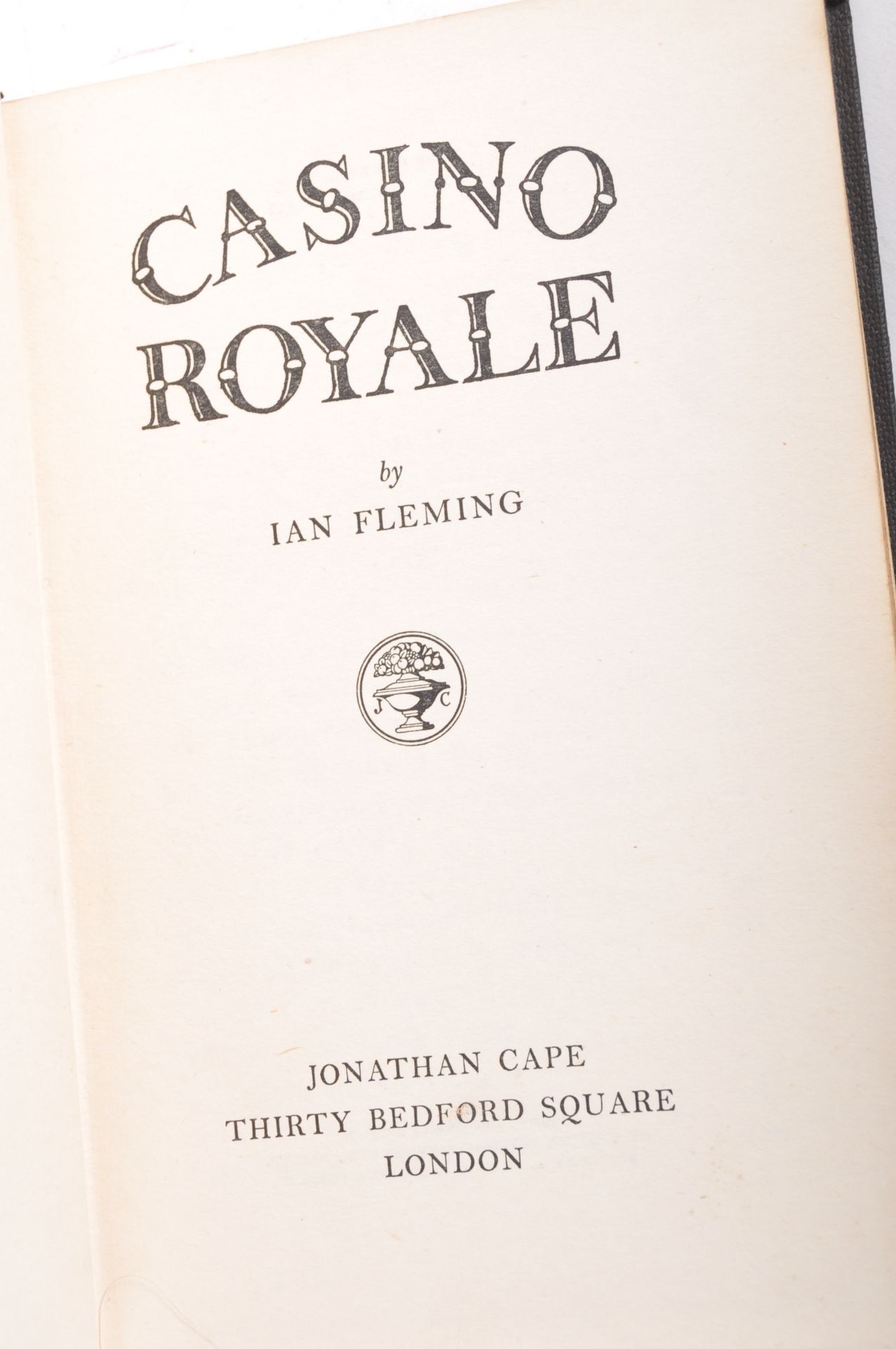 JAMES BOND - IAN FLEMING - CASINO ROYALE - FIRST EDITION BOOK - Image 2 of 8