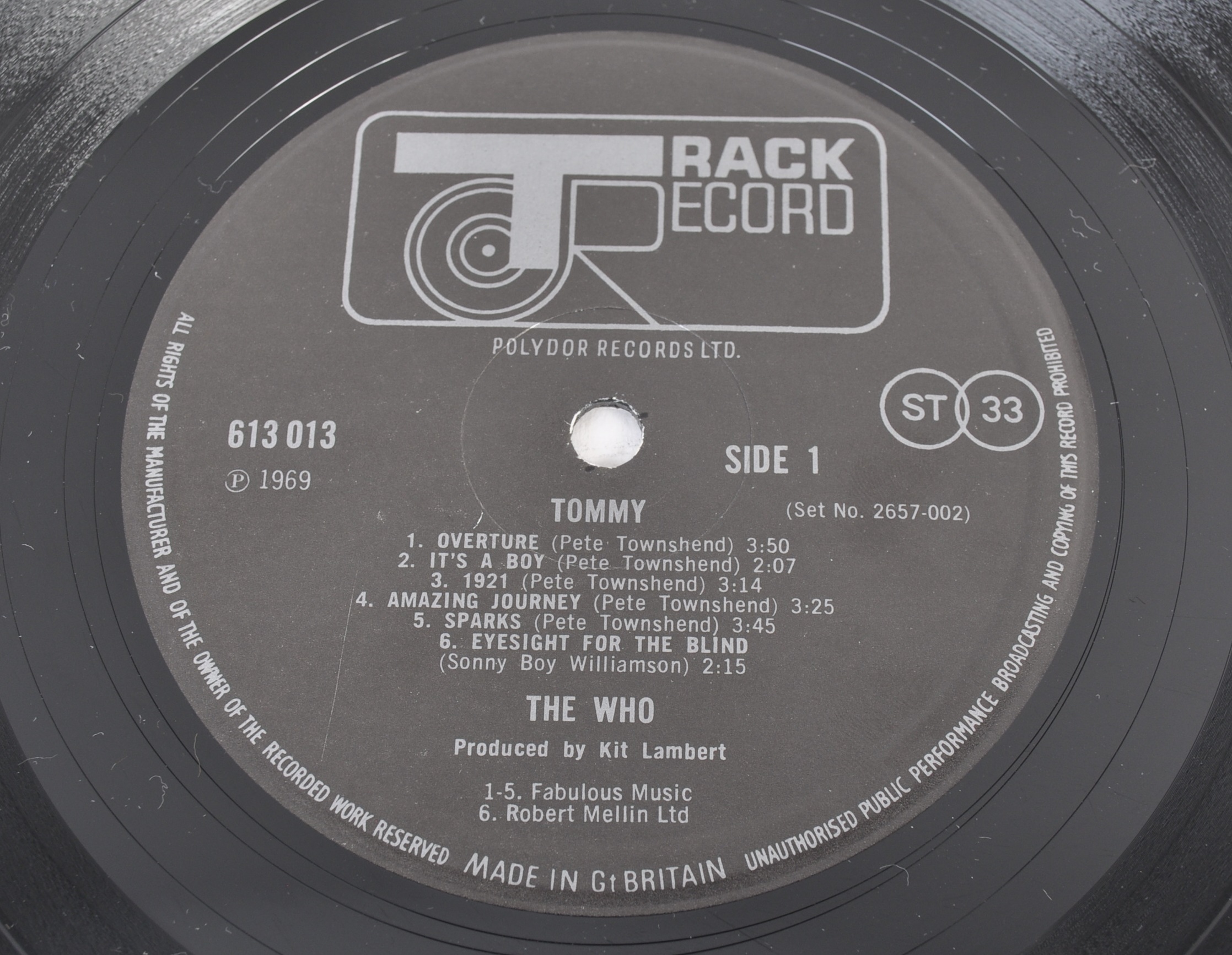 THE WHO - TWO VINYL RECORD ALBUMS TOMMY AND MEATY, BEATY, BIG & BOUNCY - Image 5 of 6