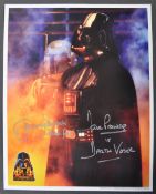 STAR WARS - DAVE PROWSE & JEREMY BULLOCH - DUAL SIGNED PHOTO
